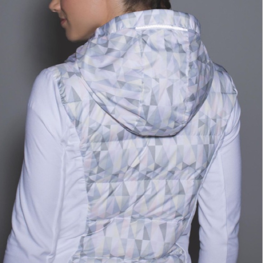 Lululemon Fluff Off Pullover Stained Glass Love White Neutral Blush - Picture 4 of 10